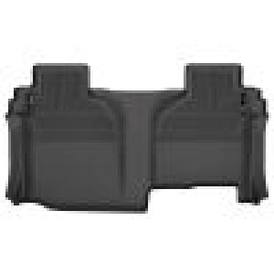 Chevrolet Silverado 3500 Floor Mats - Rear - Husky Liners - X-act Contour - Black - `19-`21 Chevrolet Silverado 3500 Floor Mats - Rear - Husky Liners - X-act Contour - Black - `19-`21